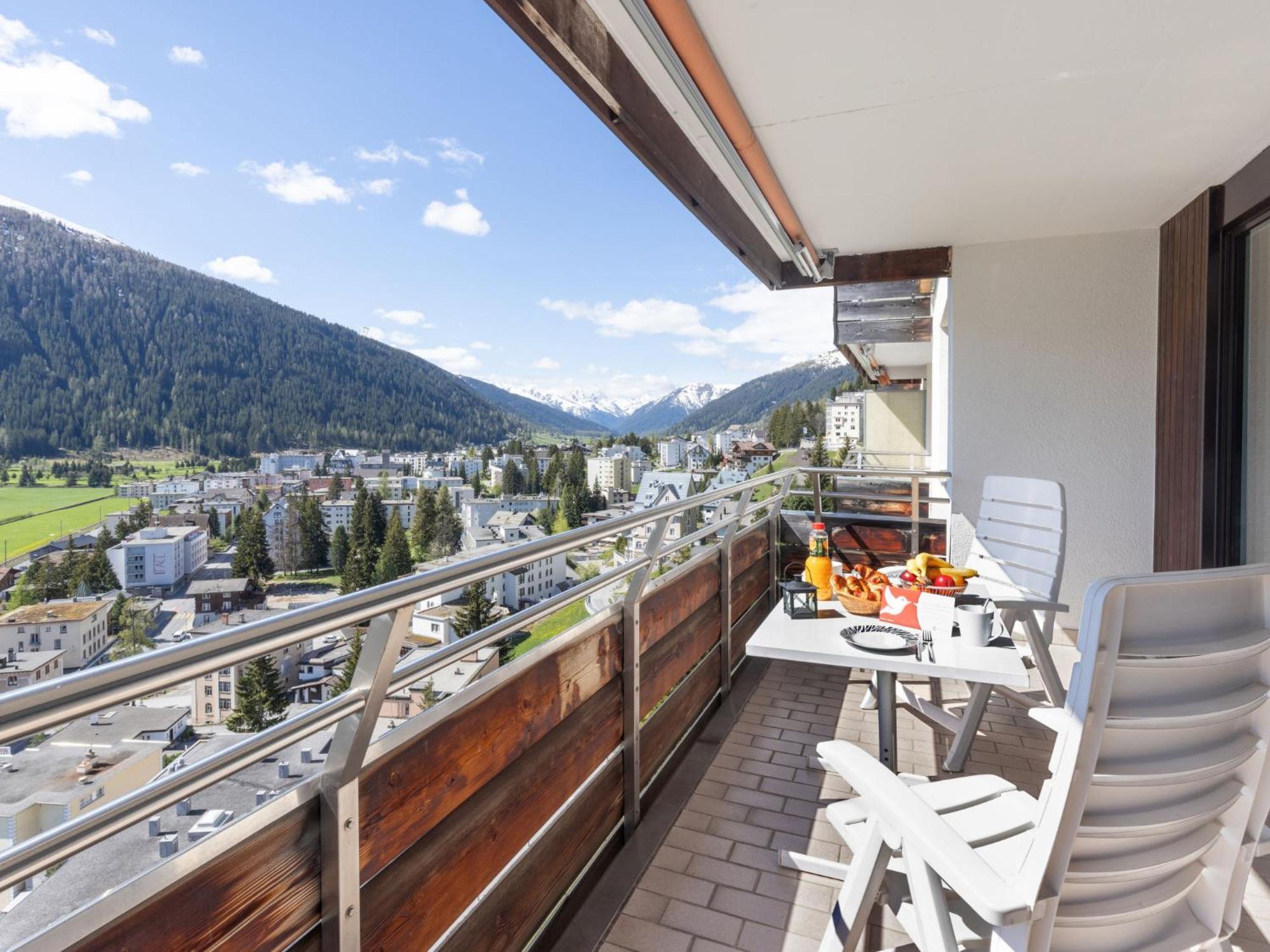 Apartment Guardaval - Utoring-1 By Interhome Давос Екстер'єр фото